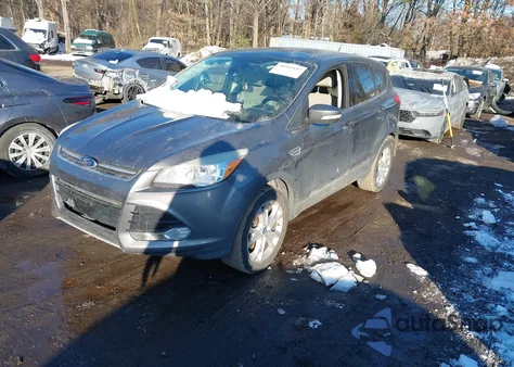 2013 Ford Escape Sel из США, поврежденный, VIN 1FMCU9H90DUC88475